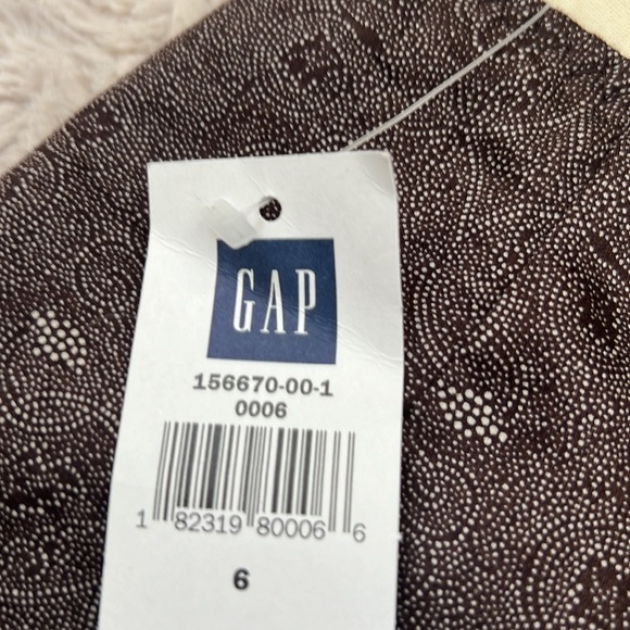 GAP Khakis brown cream skirt 100% cotton Size 6, New with tags - Picture 16 of 16